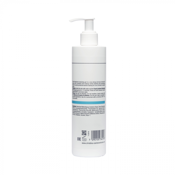 Азуленовый очищающий гель для чувствительной кожи Кристина Фрэш 300 мл CHR018 фото
