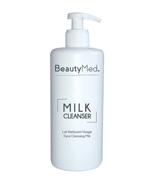 Молочко для вмивання БьютіМед для сухої та чутливої шкіри 500 мл BASIC/MILK500 фото